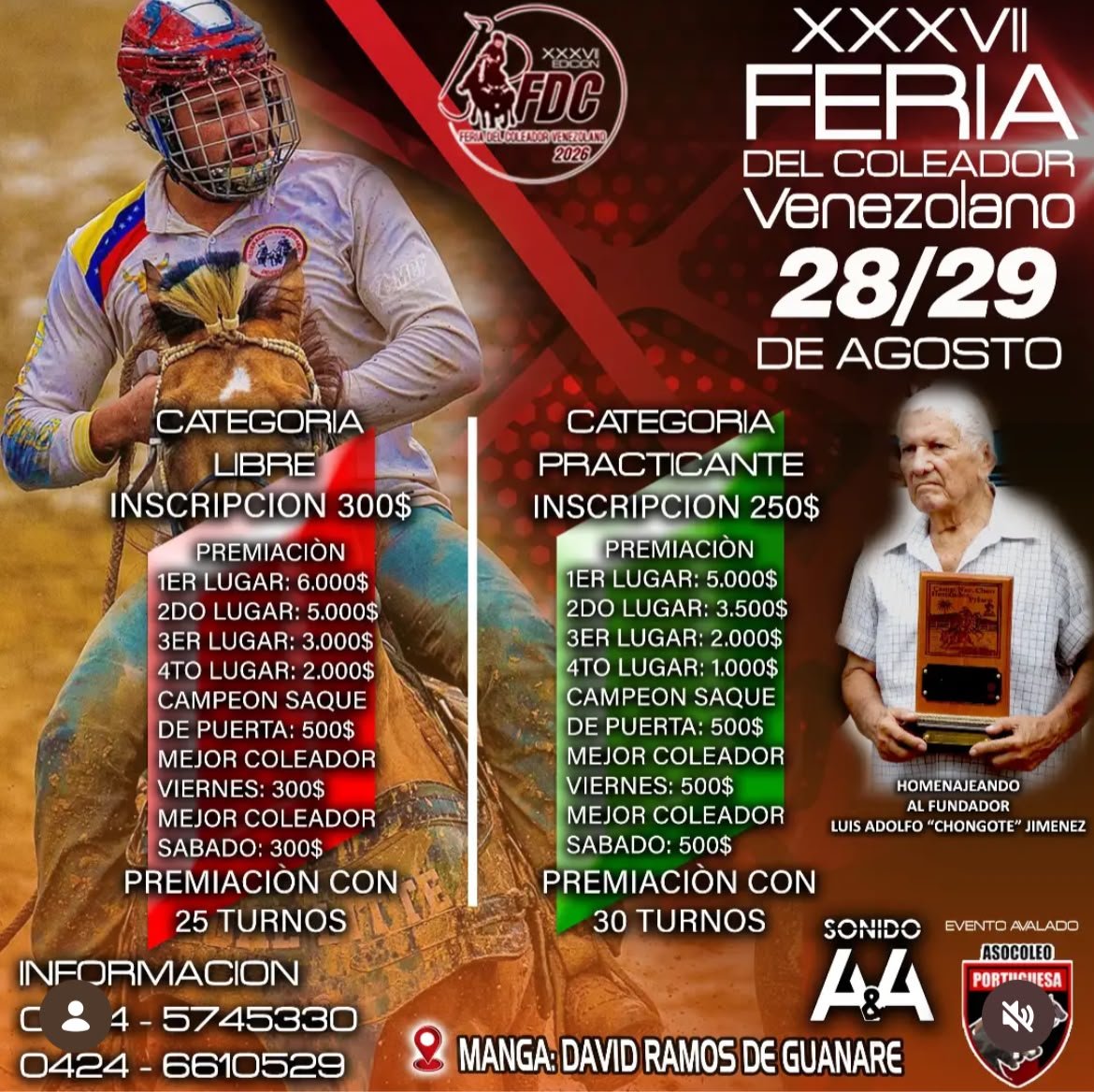 FERIAS DEL COLEADOR